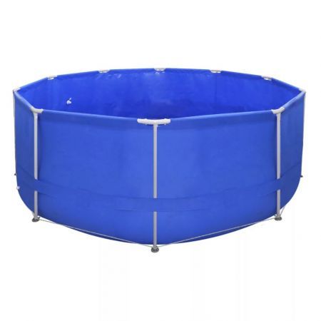 Above Ground Swimming Pool Steel Frame Round 367 x 122 cm