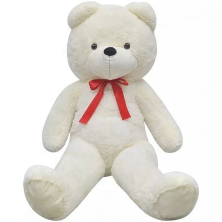 Teddy Bear Cuddly Toy Plush White 260 cm