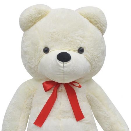 Teddy Bear Cuddly Toy Plush White 200 cm