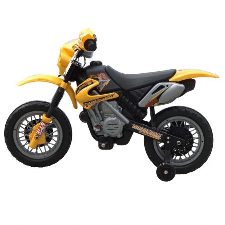 Kids Electric Yellow Motorbike