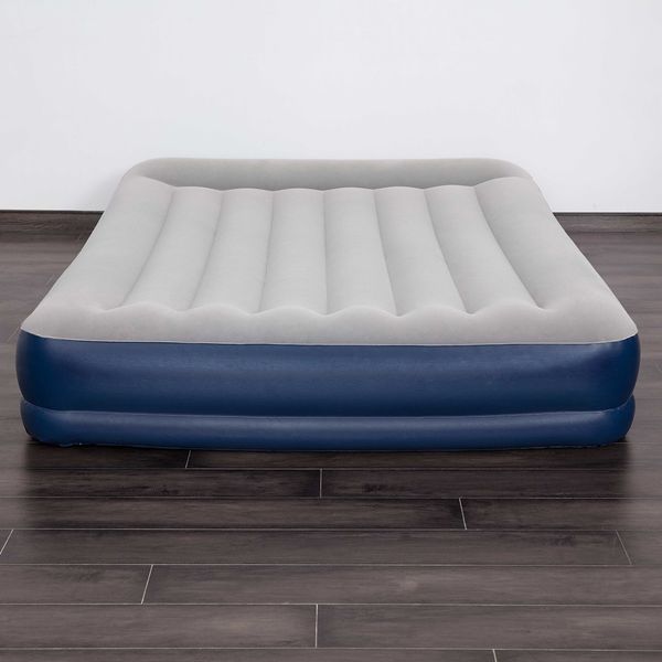 Bestway Inflatable Bed Queen Air Mattress 36cm with Built-in Pump and Pillow