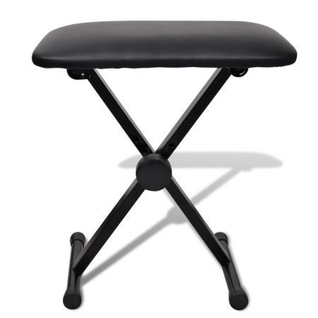 Adjustable Keyboard & Piano Stool Foldable