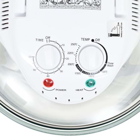 Halogen Convection Oven with Extension Ring 1400 W 17 L