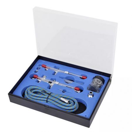 Airbrush Set with 2 Spray Guns