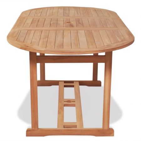 Outdoor Dining Table 180x90x75 cm Teak