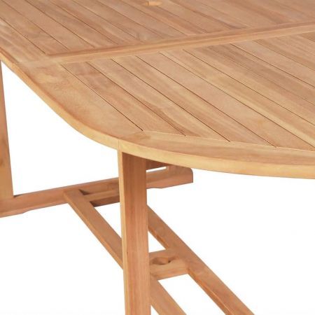 Outdoor Dining Table 180x90x75 cm Teak