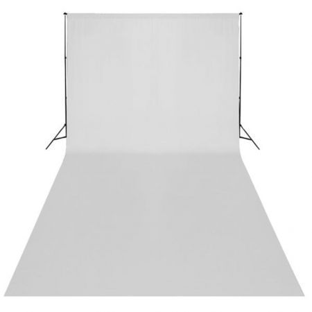 Backdrop Cotton White 600x300 cm