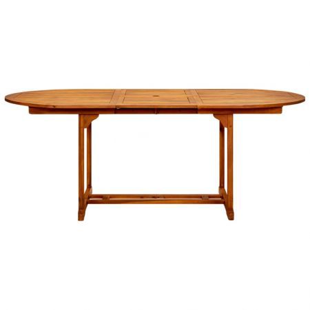 Garden Table 200x100x75 cm Solid Wood Acacia