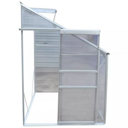 Alu Greenhouse Half 3 Sections