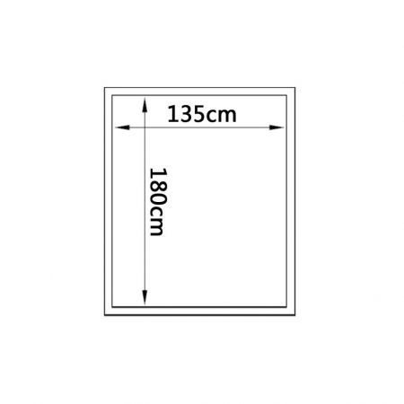 Alu Greenhouse Half 3 Sections