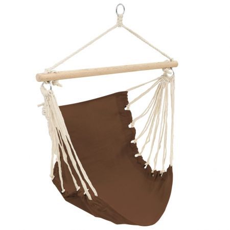 Hammock Chair Brown 100x80 cm