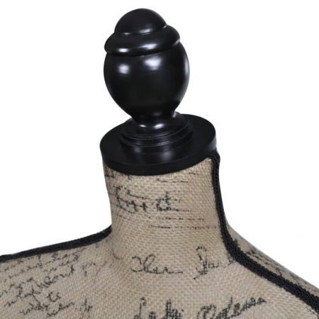 Ladies Bust Display Bust Brown Black Jute Female Mannequin Display