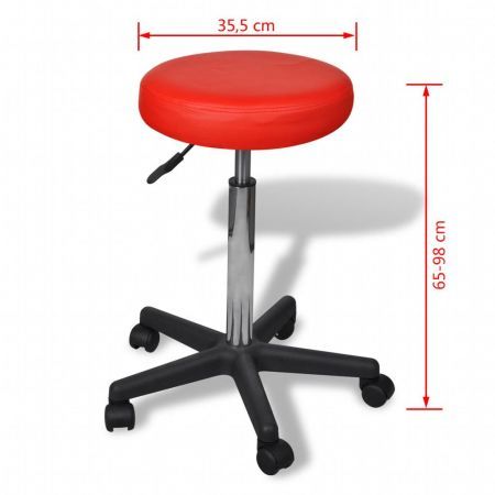 Office Stool red