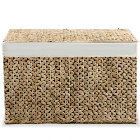 Laundry Basket 82x42.5x52.5 cm Water Hyacinth