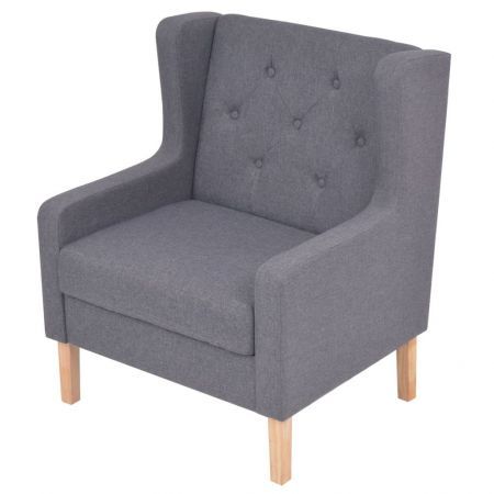 Armchair Fabric Grey