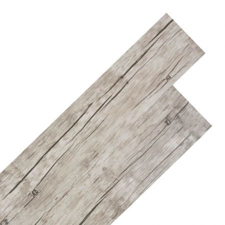 vidaXL Self-adhesive PVC Flooring Planks 5.02 square metre 2 mm Oak Washed