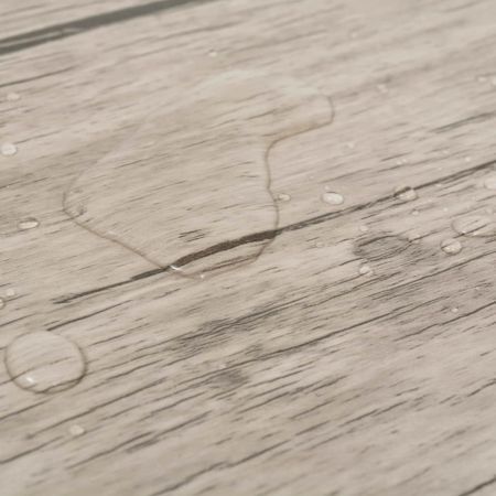 vidaXL Self-adhesive PVC Flooring Planks 5.02 square metre 2 mm Oak Washed
