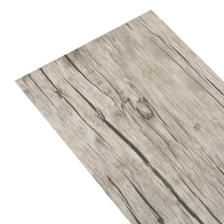 vidaXL Self-adhesive PVC Flooring Planks 5.02 square metre 2 mm Oak Washed