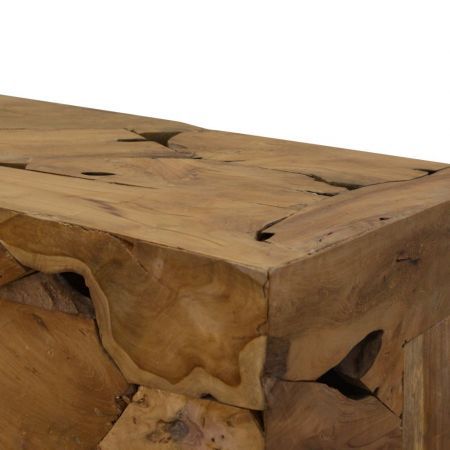 Coffee Table 90x50x35 cm Genuine Teak Brown