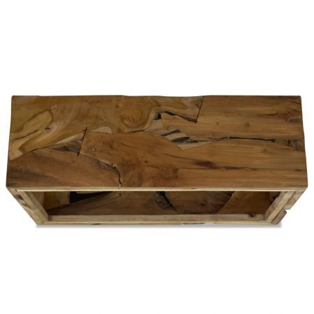 Coffee Table 90x50x35 cm Genuine Teak Brown