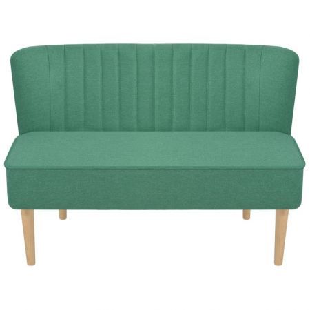 Sofa Fabric 117x55.5x77 cm Green