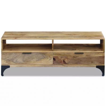 TV Stand Mango Wood 120x35x45 cm