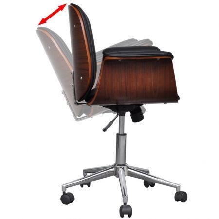 Artificial Leather Modern Swivel Chair Arm Chair Adjustable