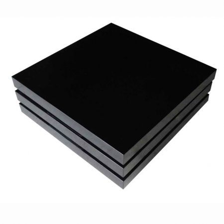 Coffee Table 3 Tiers High Gloss Black