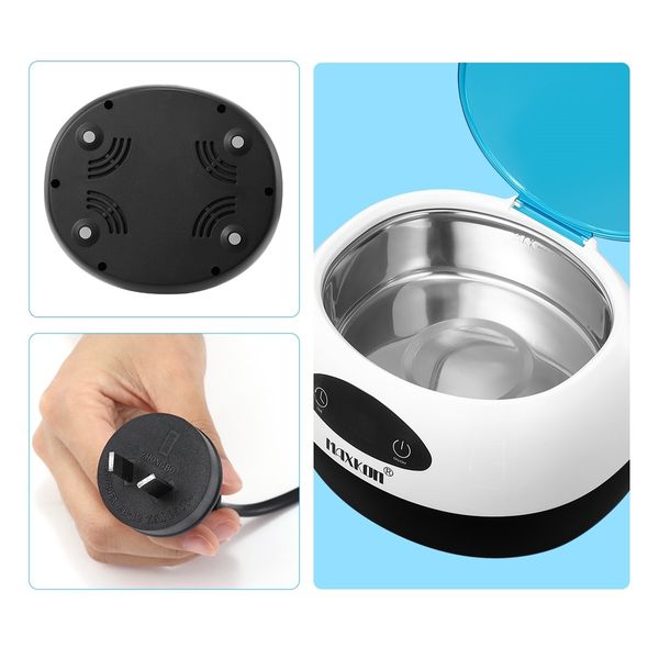 MAXKON 750ml Ultrasonic Jewellery Cleaner for Rings Necklaces Watches Glasses