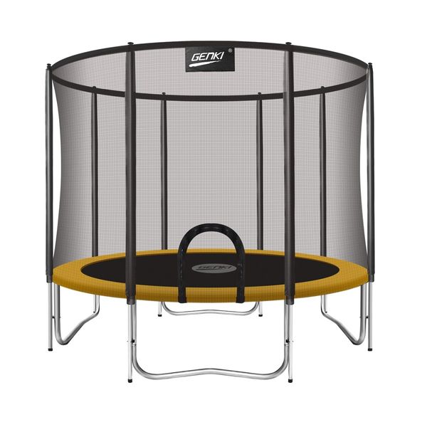 Genki 14ft Trampoline with Safety Enclosure Net