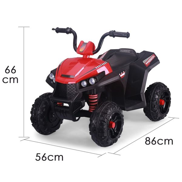 6V ATV Ride On Car Kids Electric Toy Battery Powered w/Start Forward Back Function