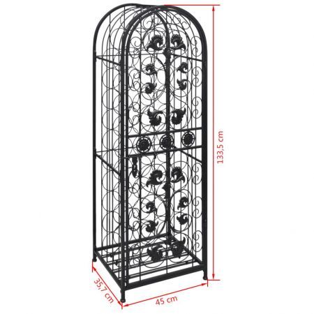 Wine Rack for 45 Bottles Metal