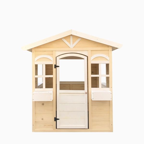 Outdoor Kids Cubby House Wooden Playhouse 