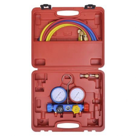 4-way Manifold Gauge Set in Tool Kit