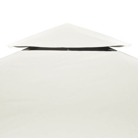 Waterproof Gazebo Cover Canopy 310 g / m² Cream White 3 x 3 m