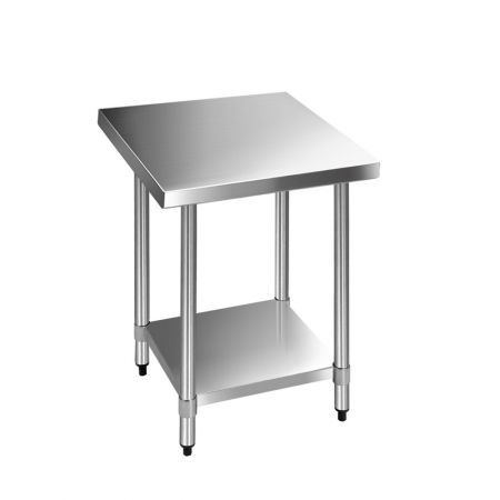 Cefito 762 x 762mm Commercial Stainless Steel Kitchen Bench