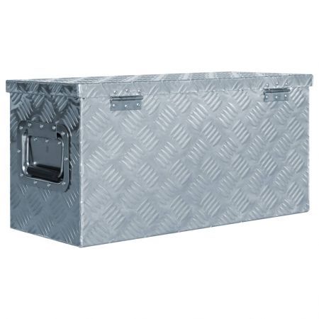 Aluminium Box 61.5x26.5x30 cm Silver