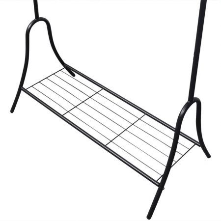 Clothing Rack Black Steel