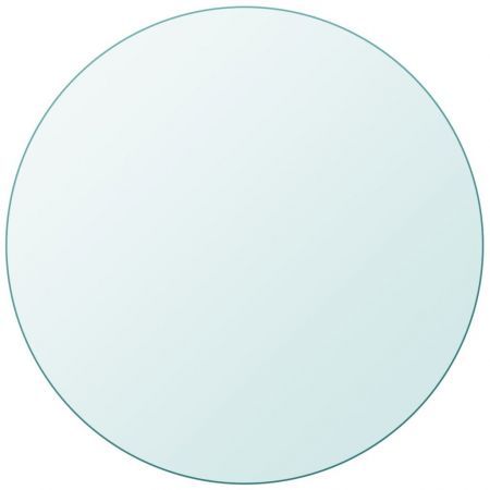 Table Top Tempered Glass Round 400 mm