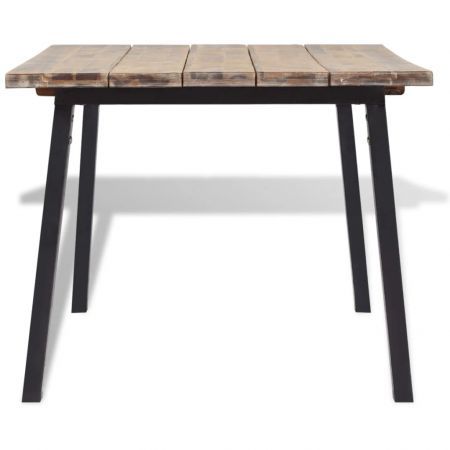 Dining Table Solid Acacia Wood 170x90x75 cm