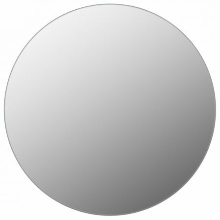 Wall Mirror 50 cm Round Glass