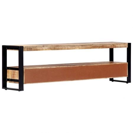 TV Cabinet 150x30x45 cm Solid Mango Wood