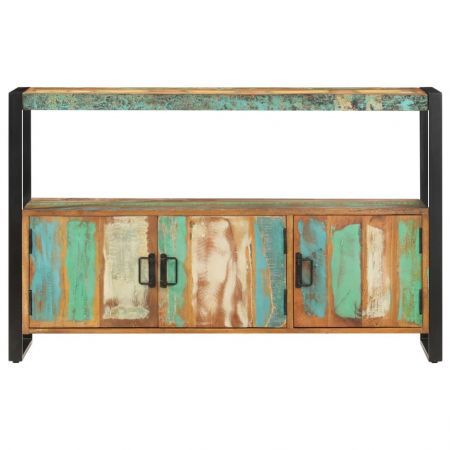 Sideboard 120x30x75 cm Solid Reclaimed Wood