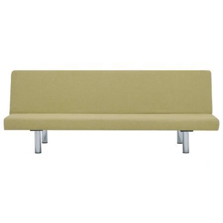 Sofa Bed Green Polyester