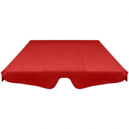 Replacement Canopy for Garden Swing Red 226x186 cm