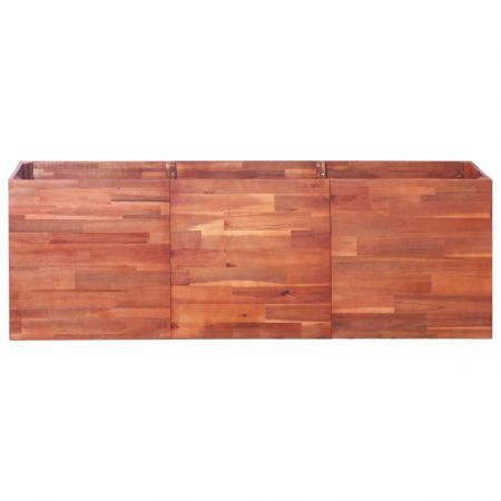 Garden Planter Acacia Wood 150x50x50 cm