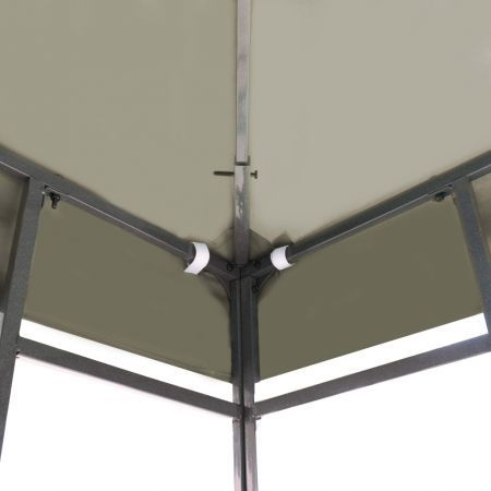 vidaXL Gazebo Top Cover 310 g/m² 3x3 m Beige