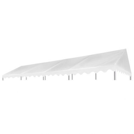 Party Tent Roof 4x8 m White 450 g/m²