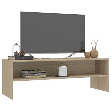 TV Cabinet Sonoma Oak 120x40x40 cm Chipboard