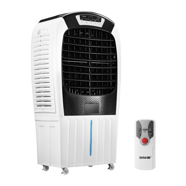 80L Evaporative Air Cooler Industrial Air Conditioner Cooling Fan Remote Control